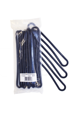 Spanrubber 250x8 mm 10 st tbv dekkleden en netten (VZ)