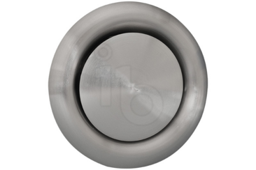 Afzuigventiel RVS 125 mm (SZ)