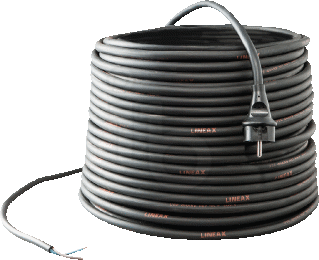 Aansluitsnoer 2x1,5 mm 5 mt H07RN-F (SZ)