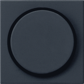 GIRA inzetplaat knop+dimmer ST55 zwart