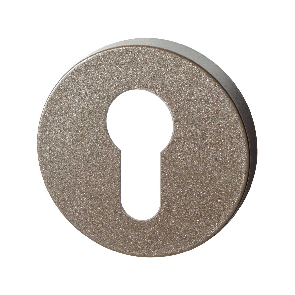 TH cilinderrozet rond 50x8 mm Mocca blend