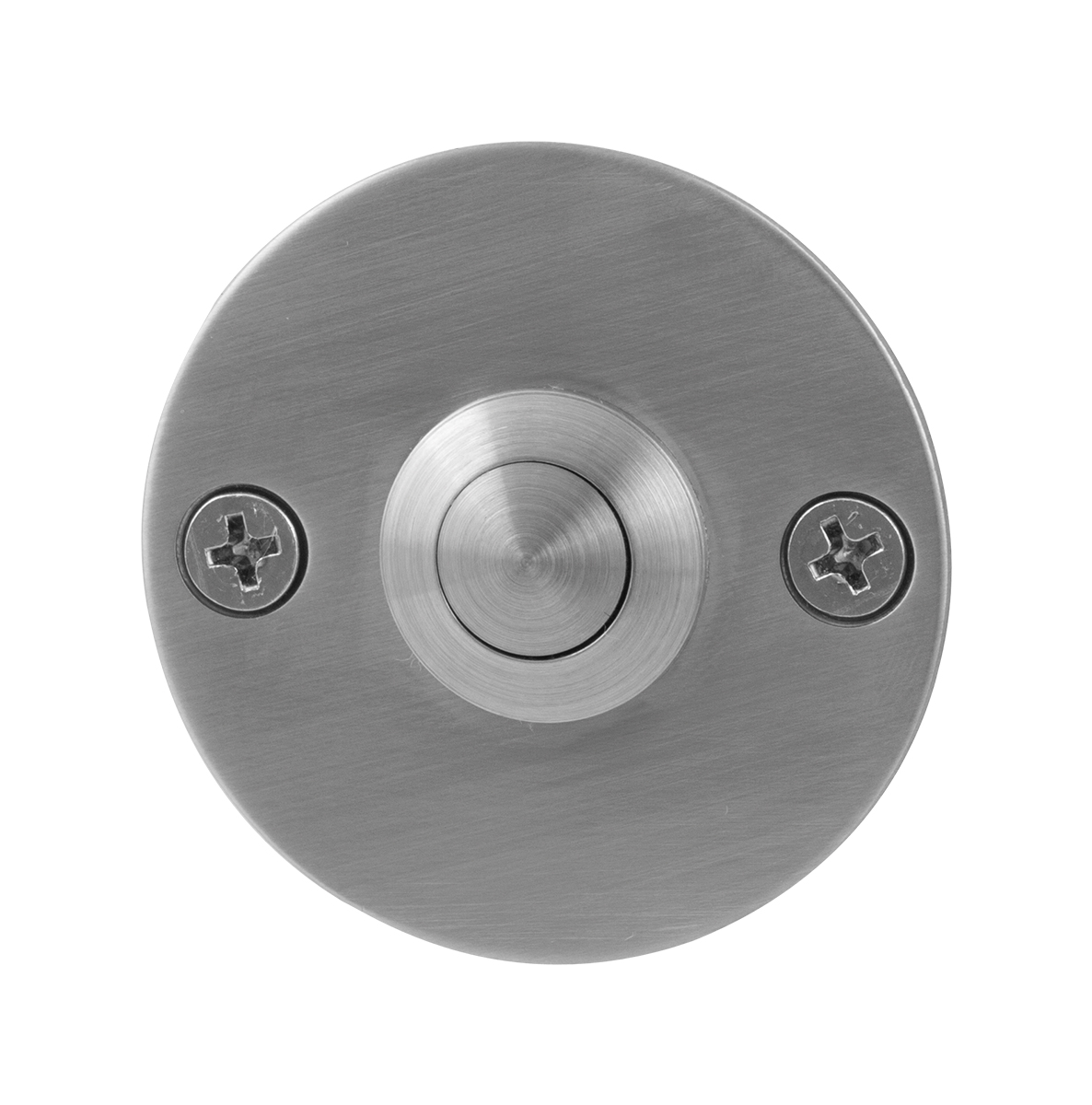 TH deurbel rond 50x2 mm RVS geborsteld incl RVS button