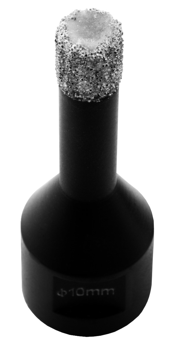 Tegelboor blackpower wax 10 mm droog M14