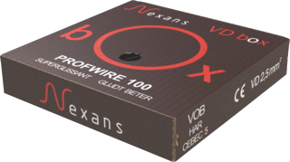 Nexans VD-draad 2,5 bruin 100 mt installatiedraad