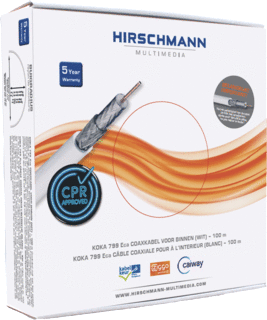 Hirschmann COAX kabel 75ohm 100 mt