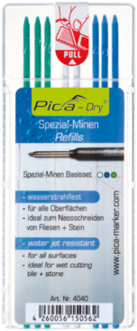Lyra Pica dry marker navullingen waterstraalvast (VZ)
