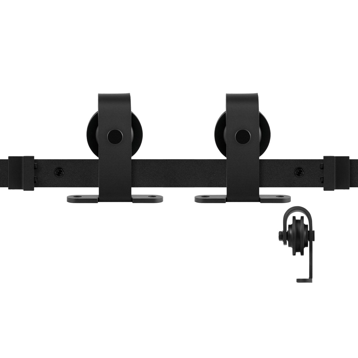 TH schuifdeursysteem Mutka 220 cm zwart