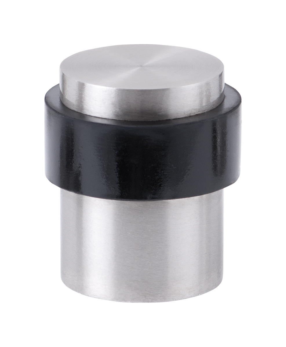 TH deurstopper rond 40x35 mm rvs geborsteld