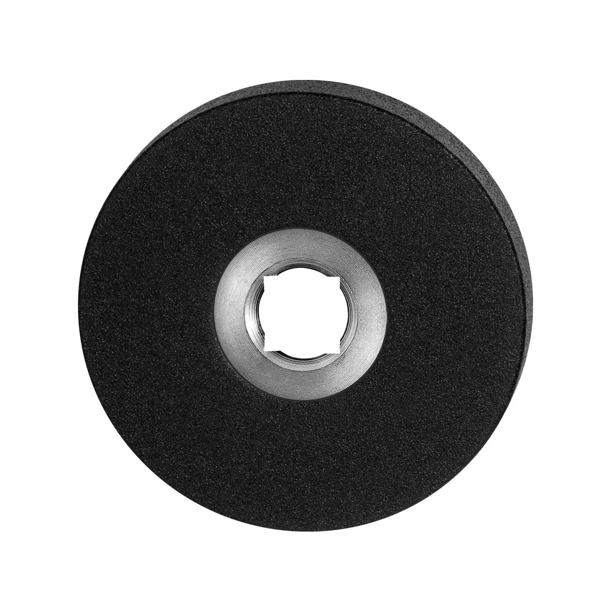 TH ronde click rozet paar 50x8 mm zwart
