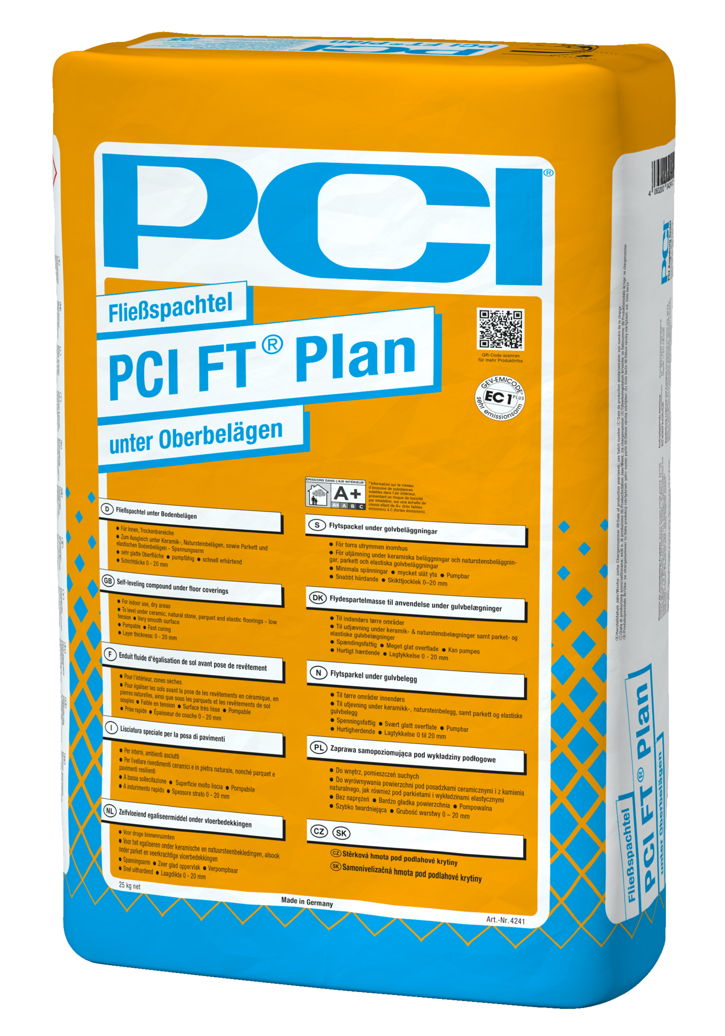 PCI FT Plan 25 kg egalisatiemortel (vloer)