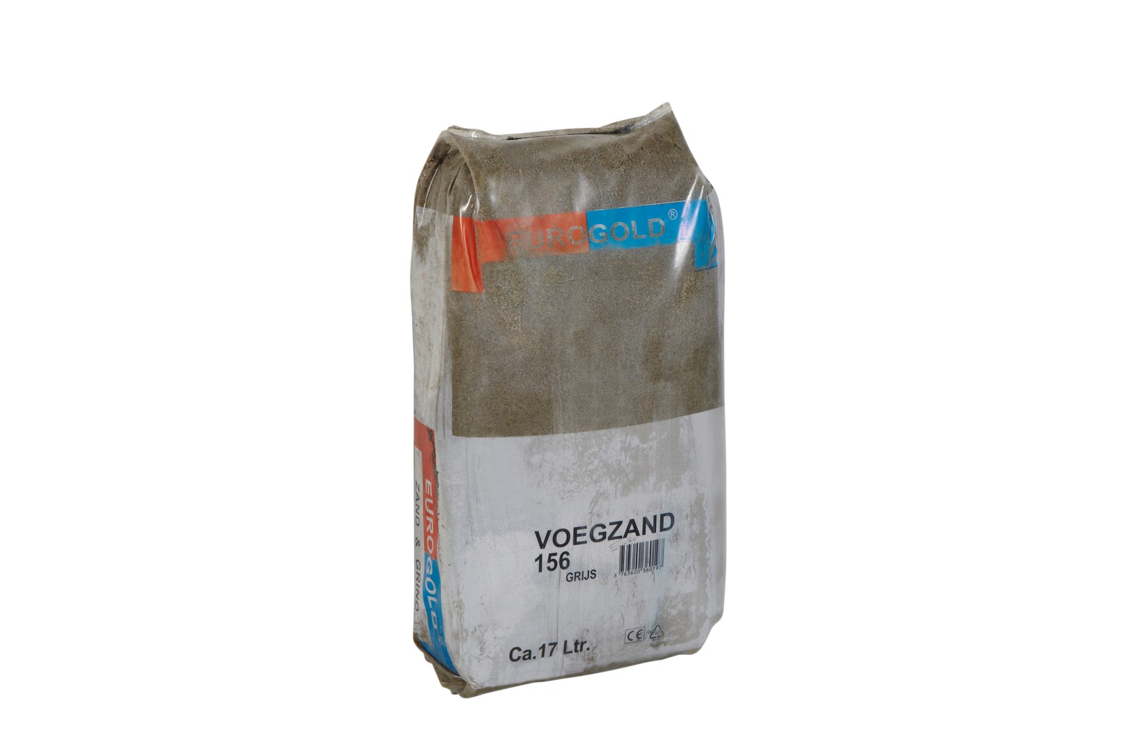Voegzand 156 grijs 25 kg LET OP AANTAL PER PALLET 49/50