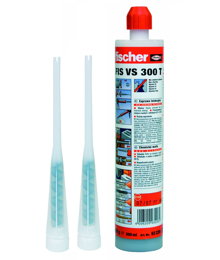 Fischer injectiemortel FIS 300 T (VZ)