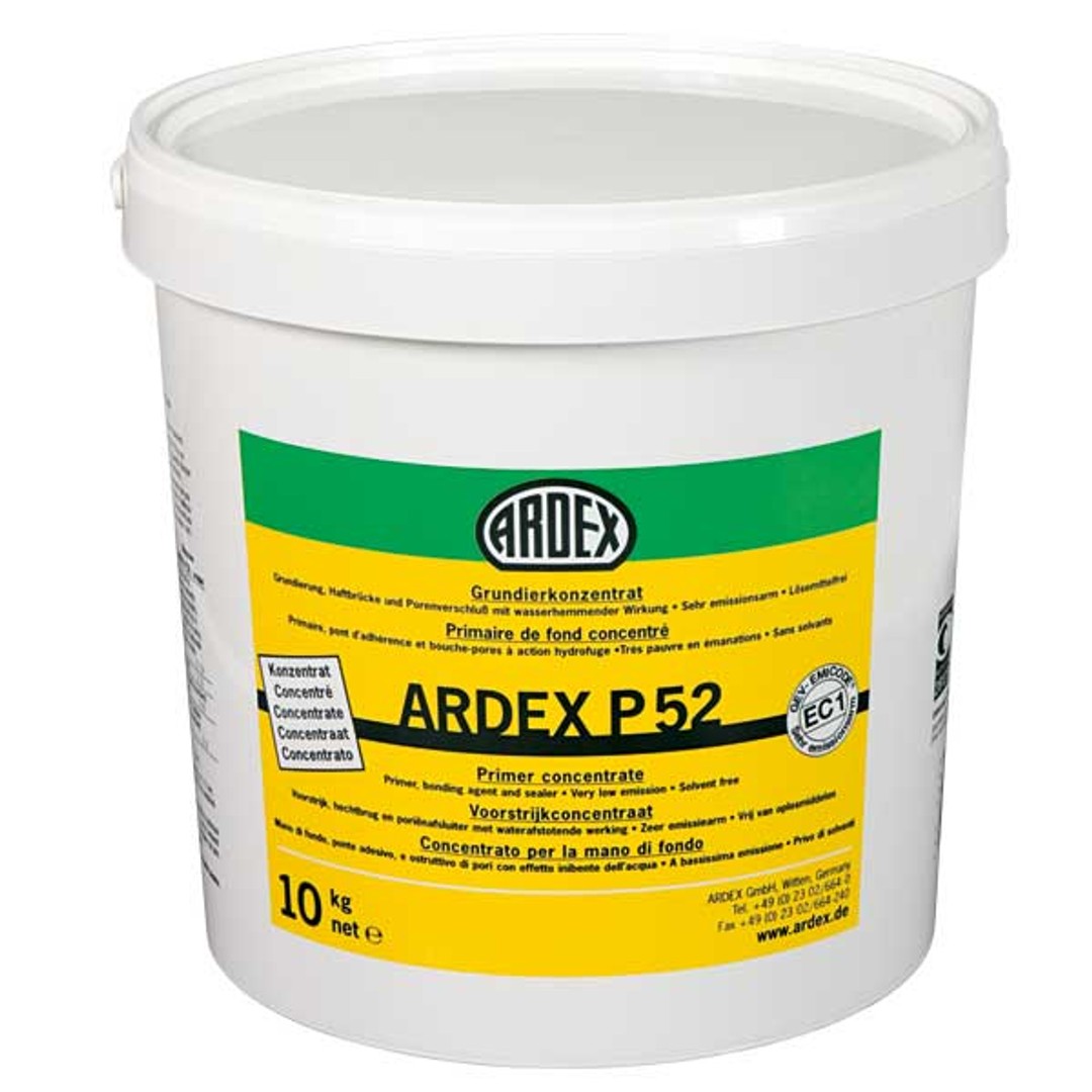 Ardex P 52 voorstrijkmiddel 10 kg binnen concentraat tbv vloer