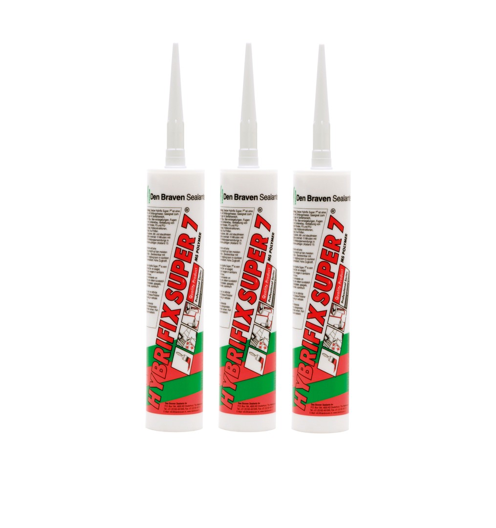 Zwaluw Hybrifix Super 7 290 ml allround lijm voegkit wit (VZ)