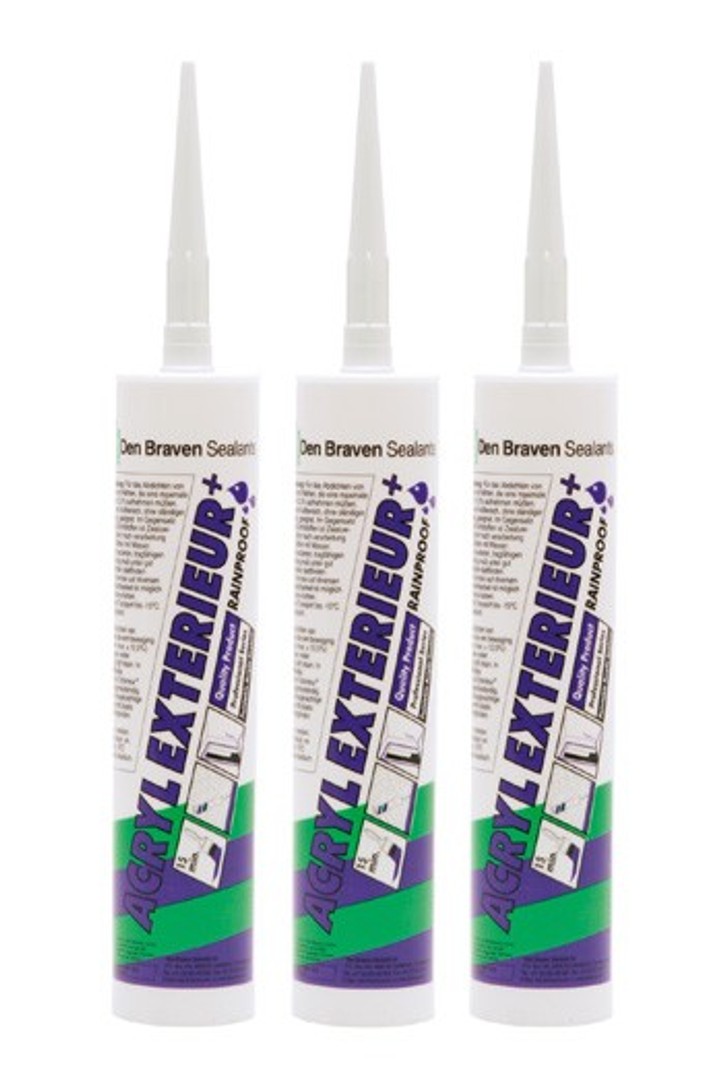 zwaluw acryl exterieur+ 310 ml acrylaatkit wit (VZ)