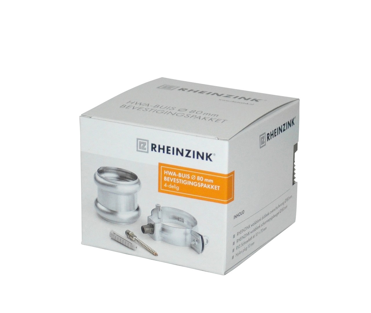 Rheinzink WB bevestigingspak 80 mm tvb HWA buis