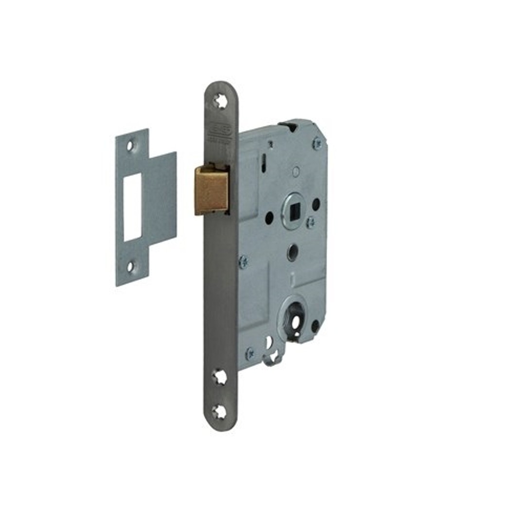 Nemef cil deurslot 1269/17 RS RVS omkeerbaar incl sluitpl