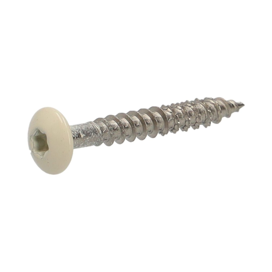 Rockpanel schroef 4,5x35 mm 200 st RVS Torx A4 RAL 9001