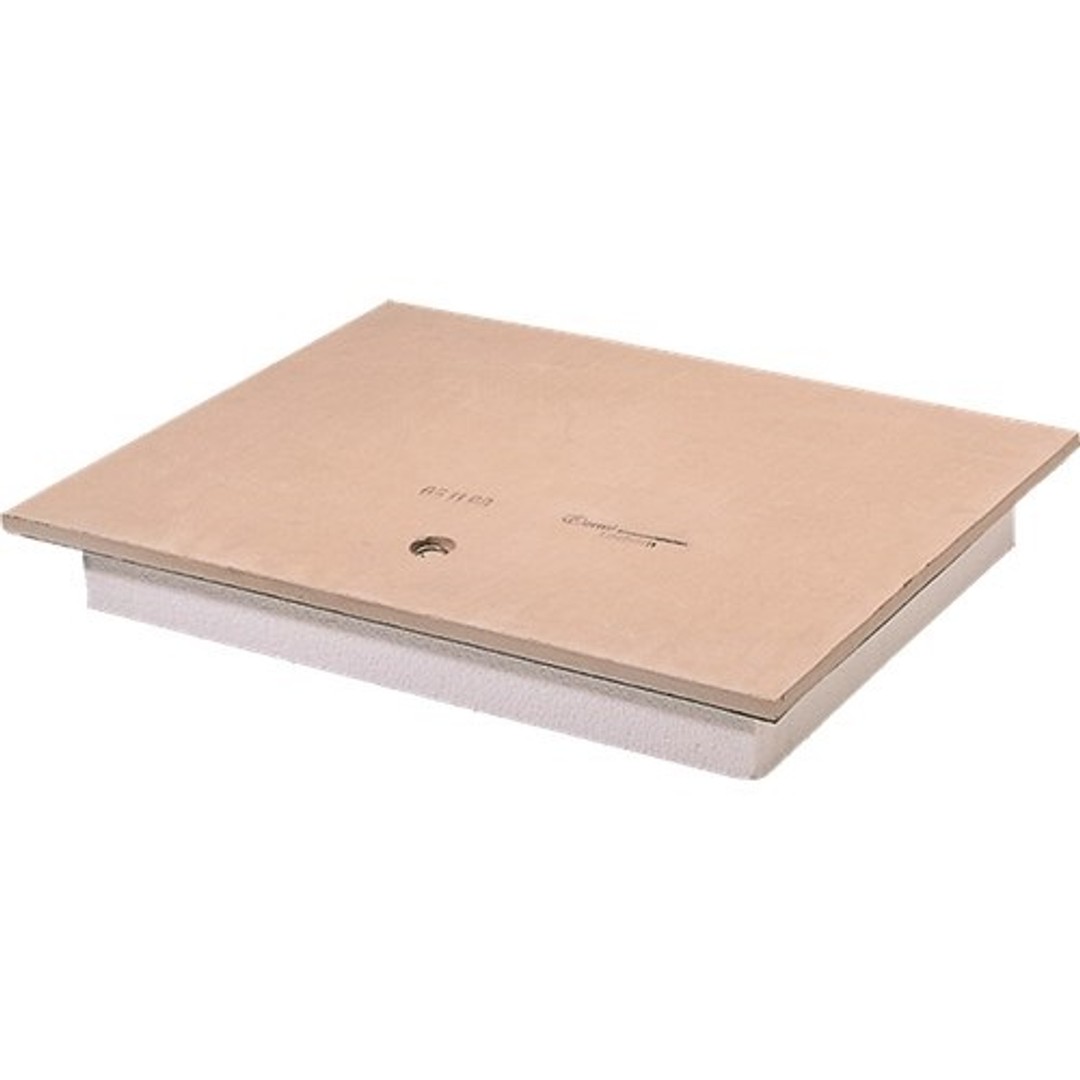 Vloerluik VL20 90mm PS 595x795 mm incl neopreenband + 1 luikring