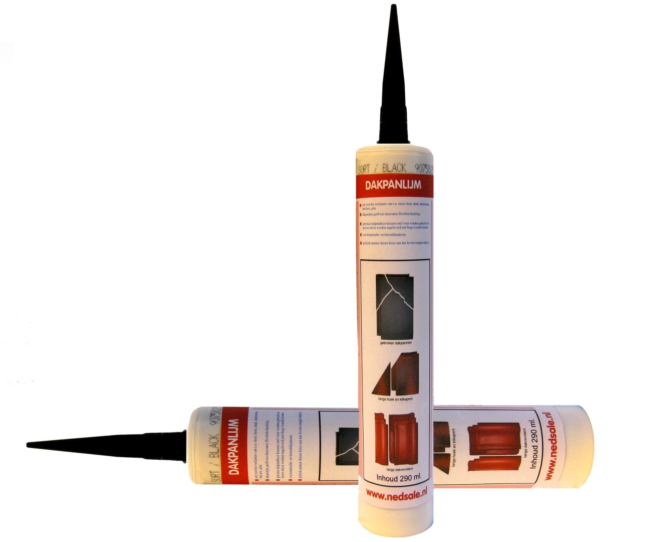 Nedsale dakpanlijm rood 290 ml