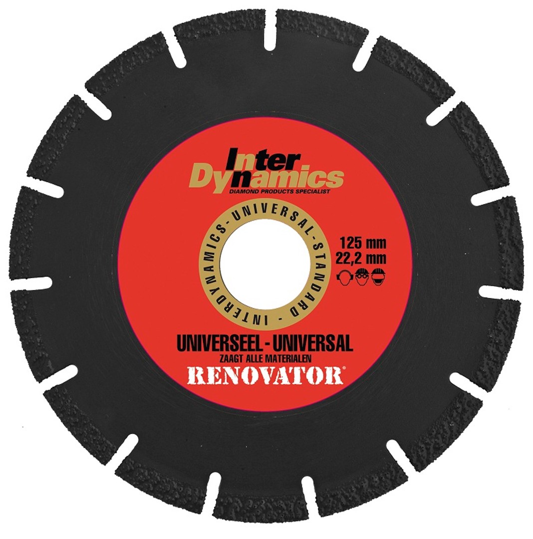 Diamantzaagblad RENOVATOR 125 mm
