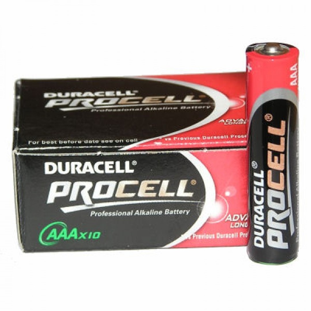 Duracell Procell AAA 1,5V 10 st alkaline (VZ)