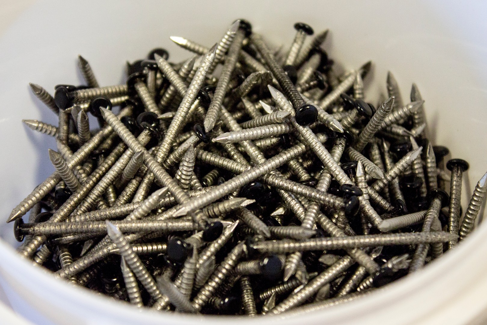 Cape Cod Nagels 2,7/2,9x50 mm 200st RVS op rol zwart C060