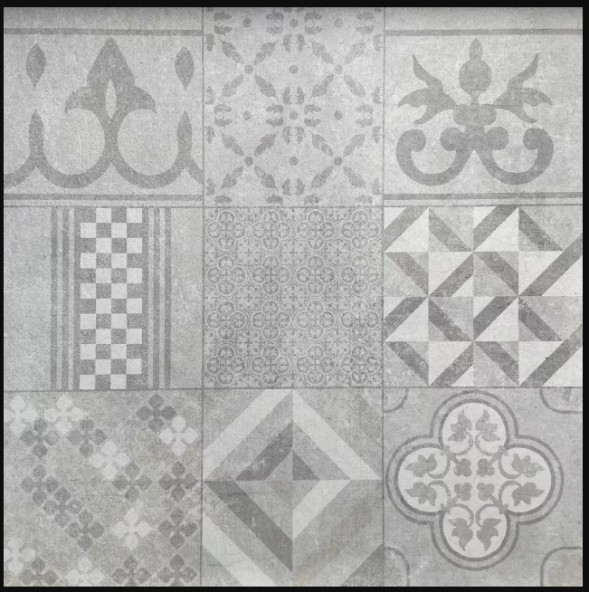 Ceramiton Titan 60x60x4 cm Mosaic Silver