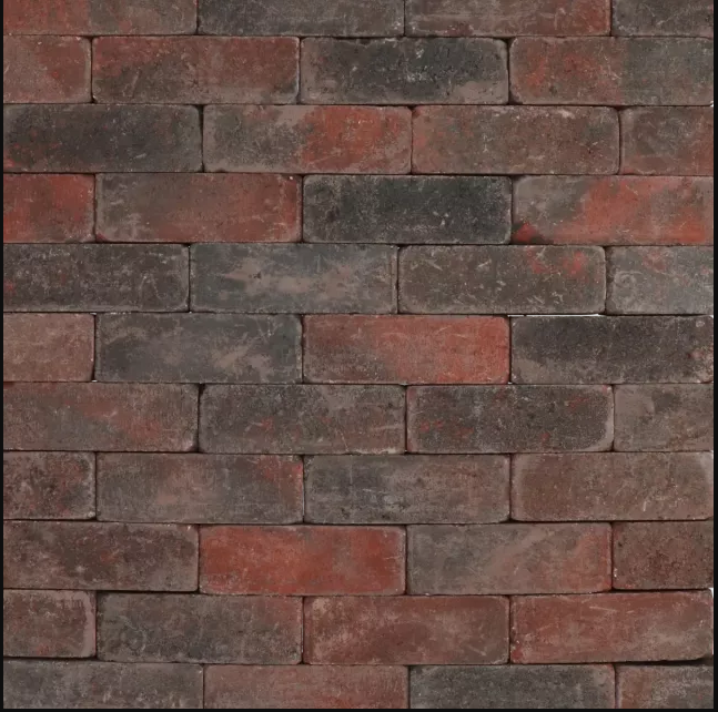 Tambour 21x7x7 cm rood/zwart