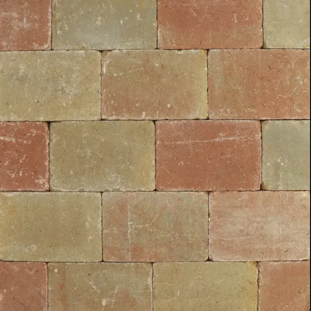 Metro Trommelsteen 20x30x6 cm terrageel