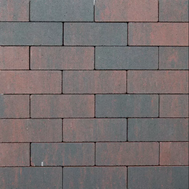 Strackstone Crown GRN+ DF 21x7x8 cm vlak wijnrood PL2