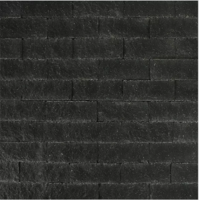 Wallblock Split 12x12x30 cm Antraciet