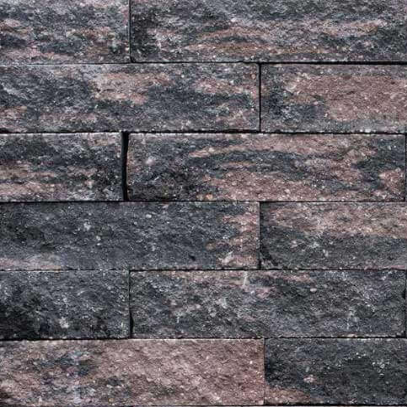 Wallblock Split 12x15x60 cm Brons