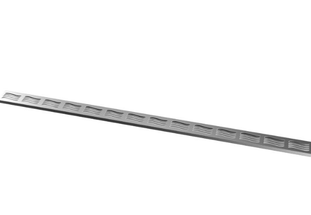 Ultra Drain Silverline Wave Rooster 120 cm 2 stuks