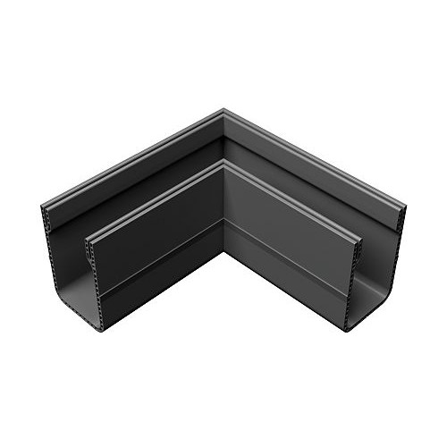 Ultra Drain L-hoekstuk PVC