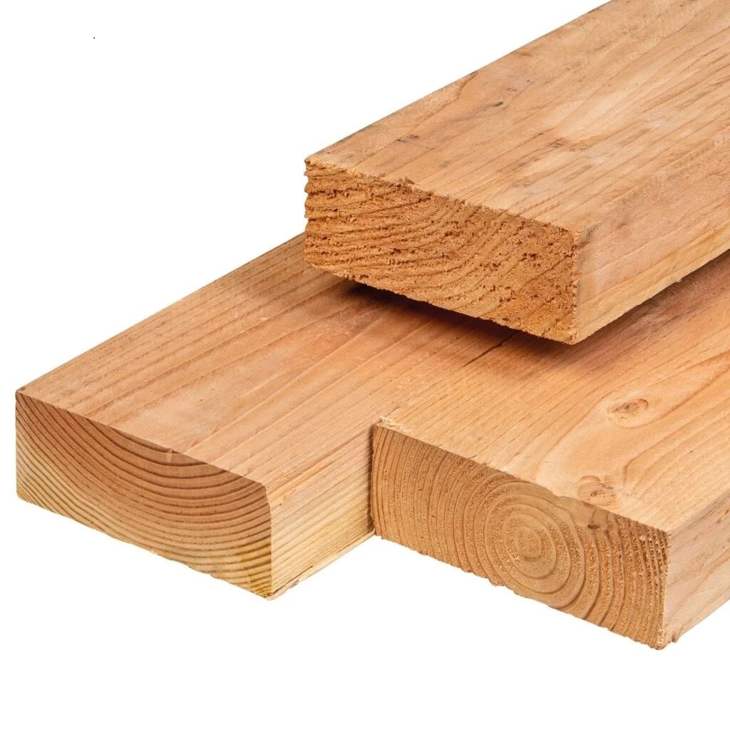Douglas balk fijn bezaagd 70x200x5000 mm 70% PEFC gecertificeerd