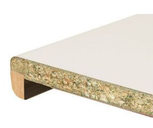 Vensterbank WG Instyle P5 410x20 cm A252CR Wit