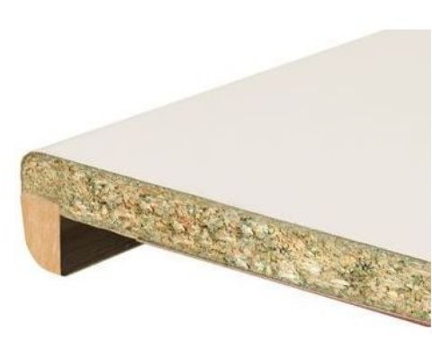Vensterbank WG Instyle P5 410x30 cm A252CR Wit