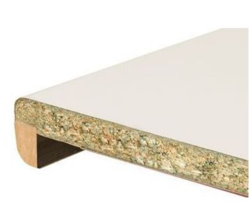 Vensterbank WG Instyle P5 410x50 cm A252CR Wit