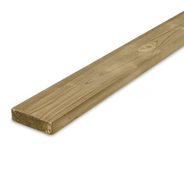 Vuren geschaafd/gewolmaniseerd 28x45x5400mm FSC (1)