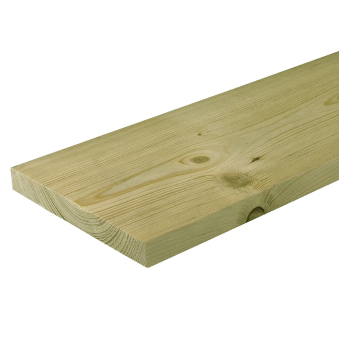 Tuinhout gewolmaniseerd 15x140x2400mm