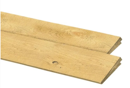 Vuren board fijn bez 21x145x3000 mm verduurzaamd+2x zwart gesp FSC(1)
