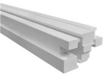 Meranti kozijn stomp 56x90 mm wit gegrond -231- FSC Mix 70% (CMS)