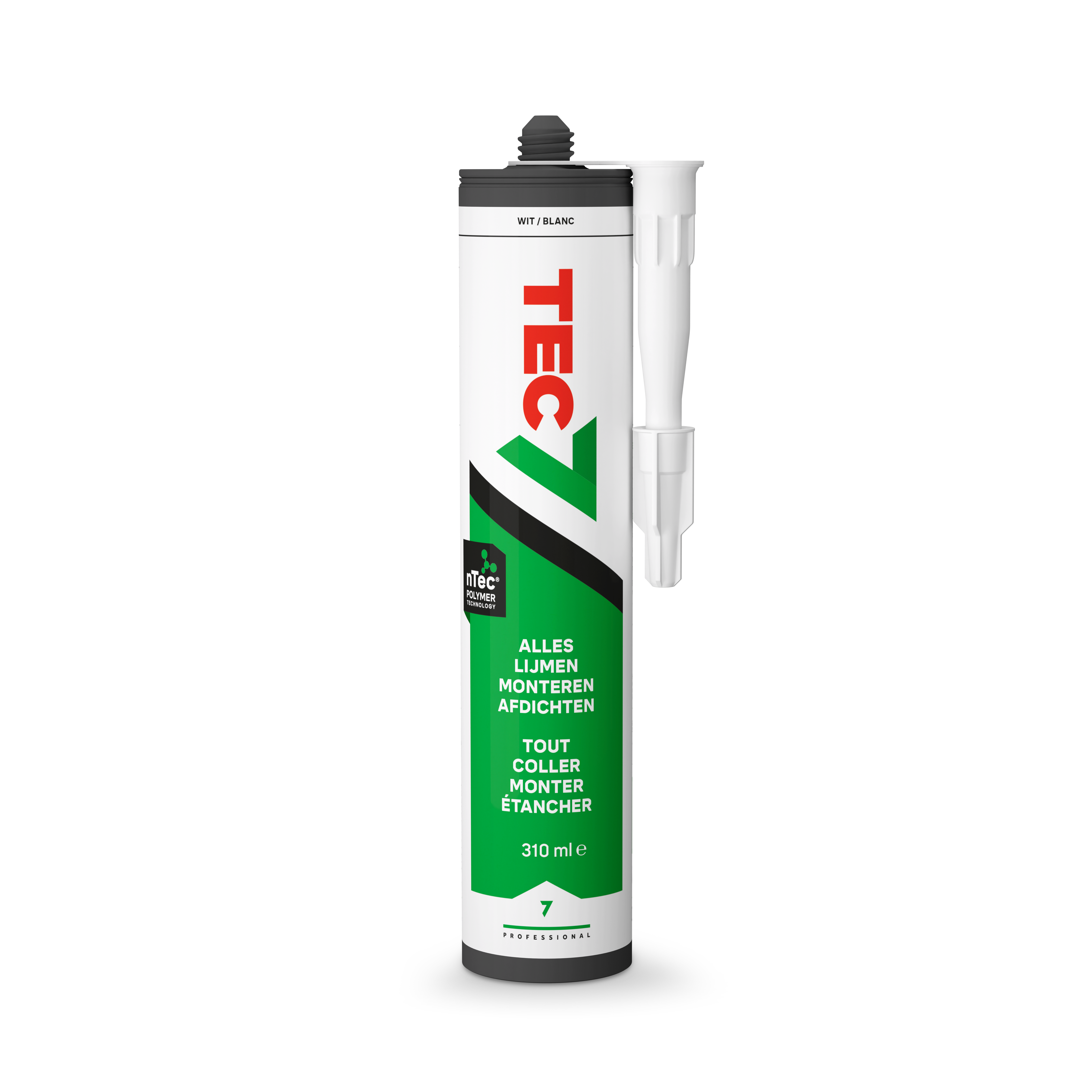 Tec 7 universele kit 310 ml wit