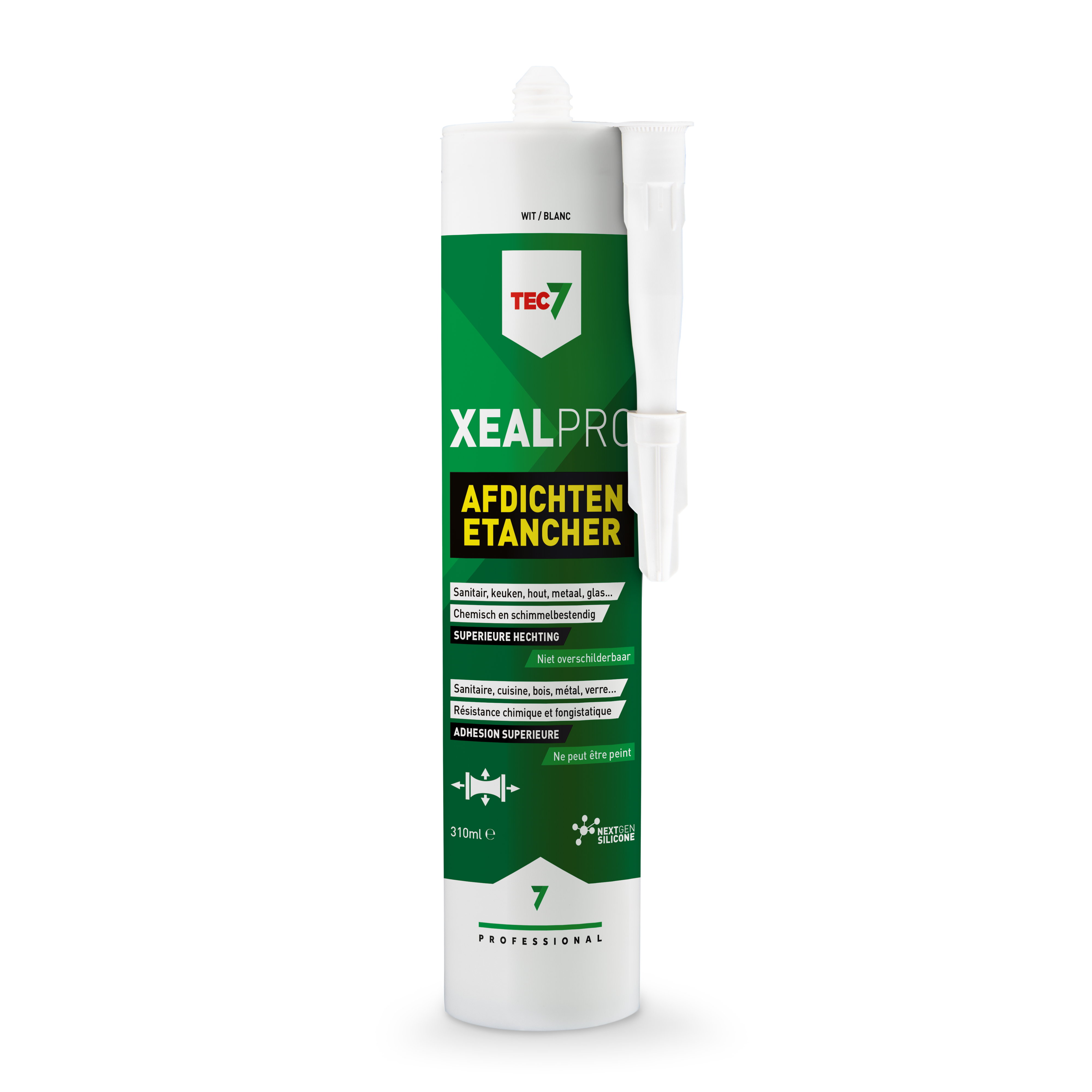 Tec 7 XealPro afdichtingskit 310 ml wit