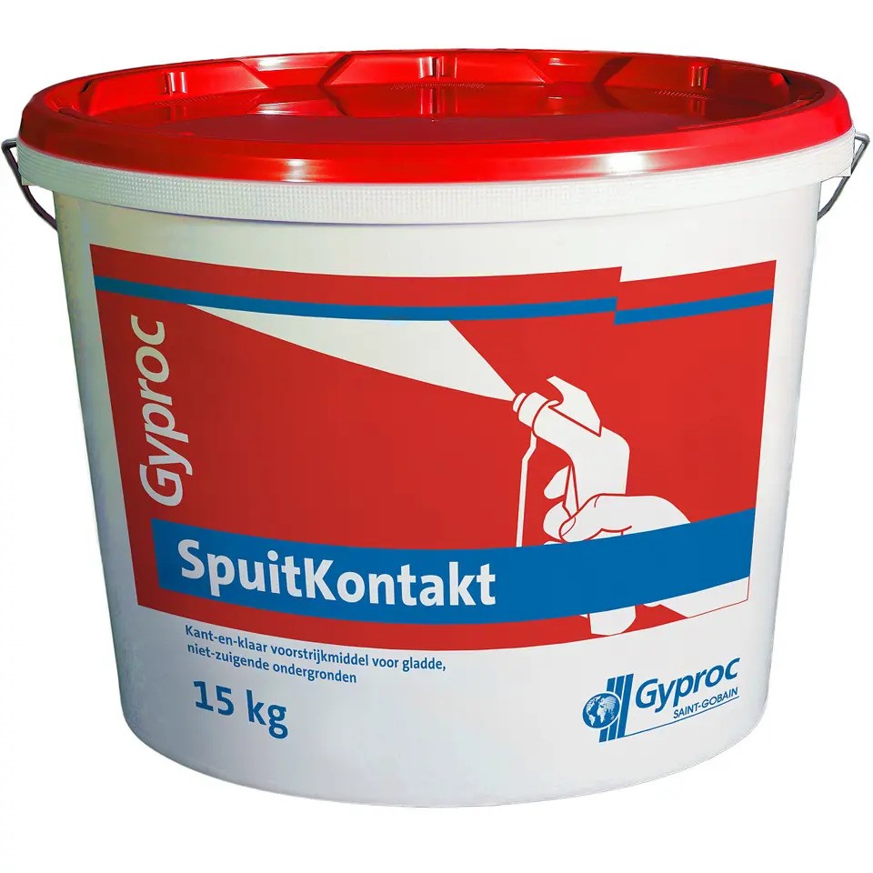 Gyproc SpuitKontakt 15 kg voorstrijkmiddel