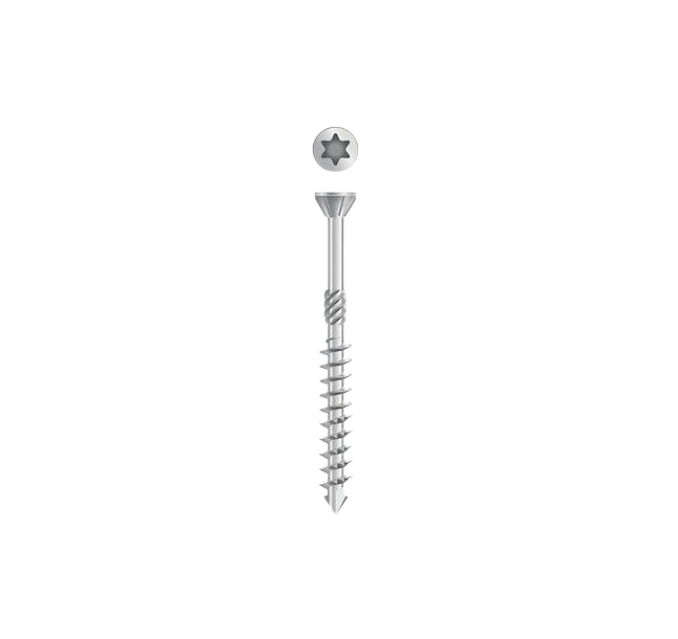 Dynapl MDF-schroef PK 3,5x45/26 mm 75gr verzinkt 200 st T15