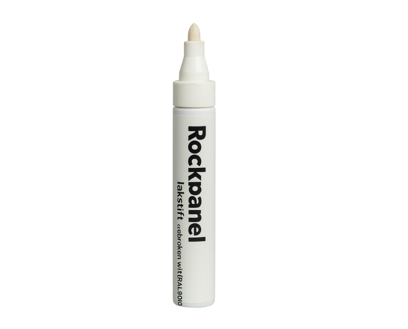 Rockpanel lakstift gebroken wit RAL 9010