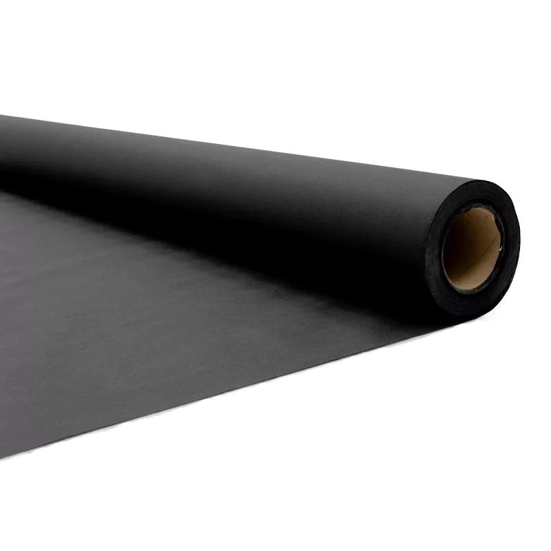 Morgo Firetdoek Royalin 1,20x50 mt zwart (acoustisch)