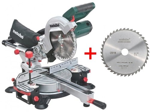 Metabo afkortzaag KGS216M + 2zaagbl 690827